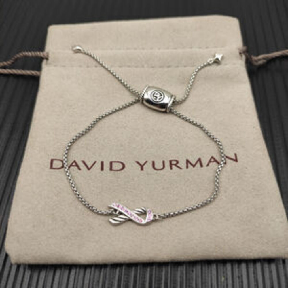 David Yurman Pink Knotted Bracelet